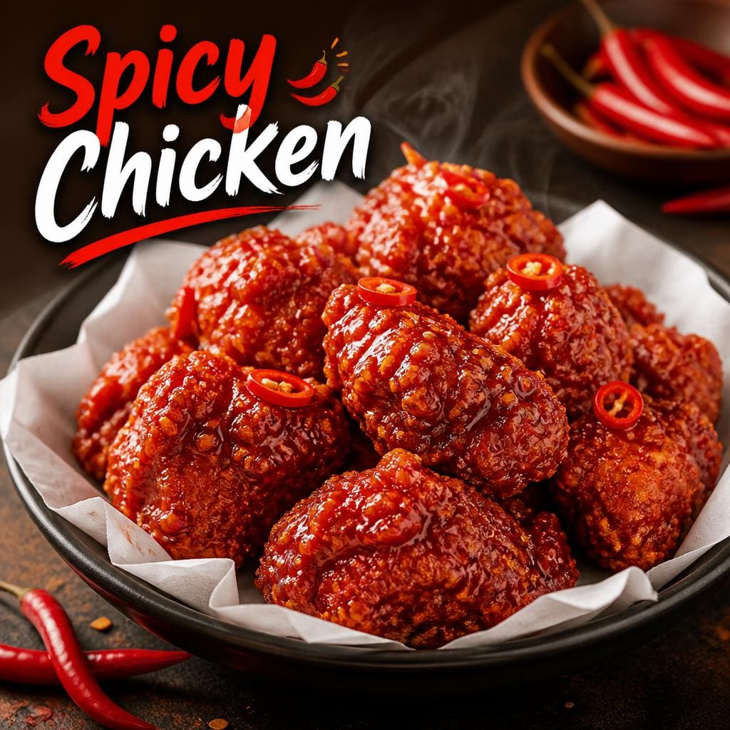 Spicy Chicken Gokana Ramen & Teppan